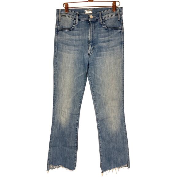 MOTHER Women's The Hustler II Ankle Length Step Fray Thunderstruck Wash Size 28 - Picture 2 of 10